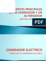 COMPONENTES DE UN GENERADOR Y UN ALTERNADOR.ppt