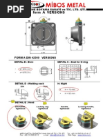 Din 42560 Form a Versions