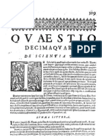 CT (1637 Ed.) t1 - 18 - Quaestio 14, de Scientia Dei