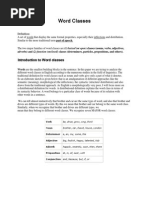 Download Word Classes in English by herrypurwanto141790 SN242493138 doc pdf