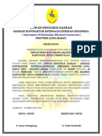 DPD-AKLINDO Jabar bentuk DPC AKLINDO Kota Cirebon