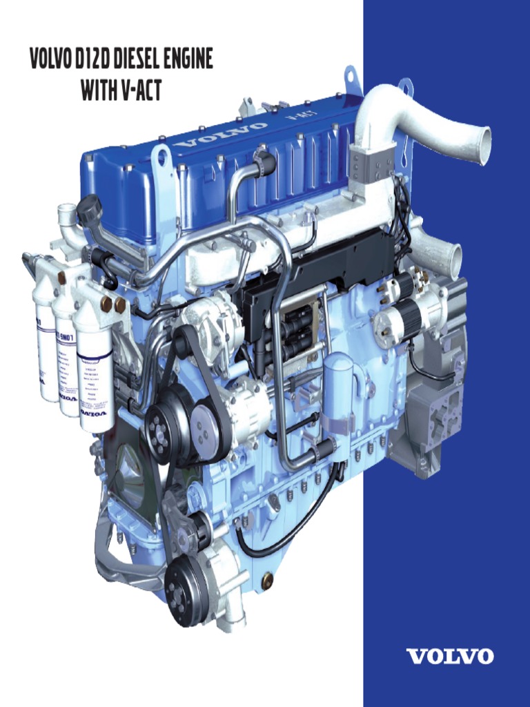 Volvo D12D Diesel Engine Overview | PDF | Internal Combustion Engine ...