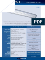 E Exe Ef Fluorescent: Standard S Specification Features