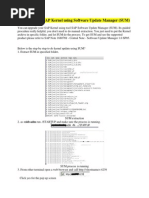 Kernel - Upgrade Using SUM - Software Update Manager