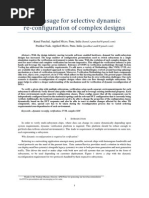 UVM Usage For Dynamic Reconfiguration of Complex Designs DVCon India 2014 Paper