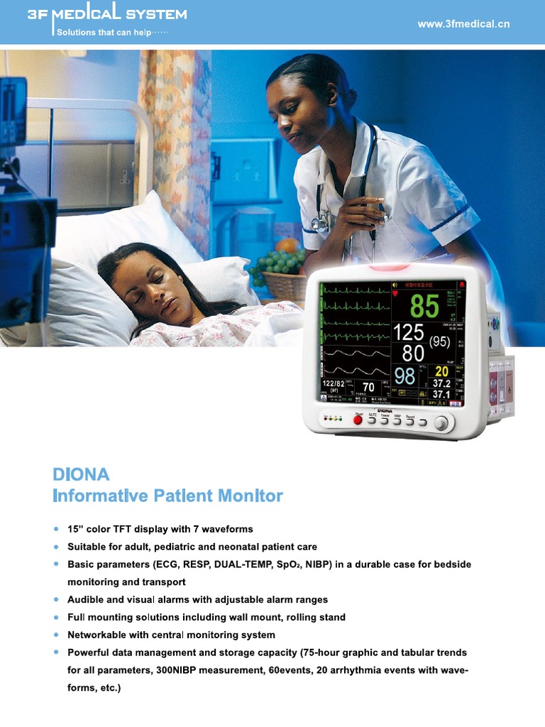Patient Monitoring, DIONA Patient Monitor