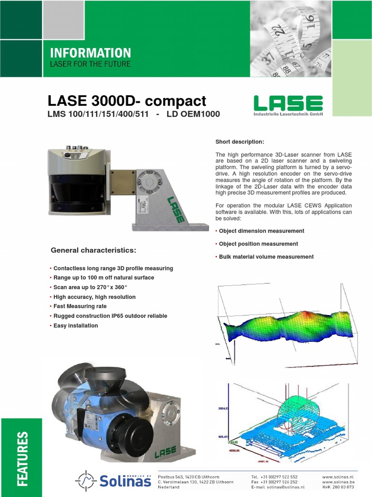 Compact 3D Laser Scanner Overview | PDF | Home & Garden | Computers