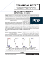 Design Aids and Examples for Distortional Buckling of Cold-Formed Steel