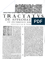 CT [1654 Ed.] t1 - 06 - Tractatus de Approbatione Et Auctoritate Doctrinae Angelicae D. Thomae