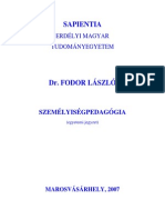 Személyiségpedagógia PDF