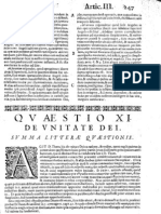 CT [1654 Ed.] t1 - 16 - Quaestio 11, De Unitate Dei