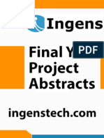 IEEE Projects 2014 - 2015 Abstracts - GPS 03