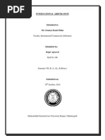 Download International Arbitration by RajatAgrawal SN242506961 doc pdf