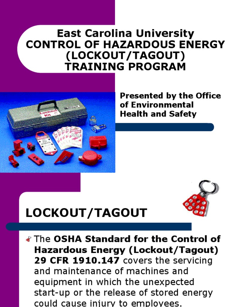 LOTO Training Prevention Labour Relations