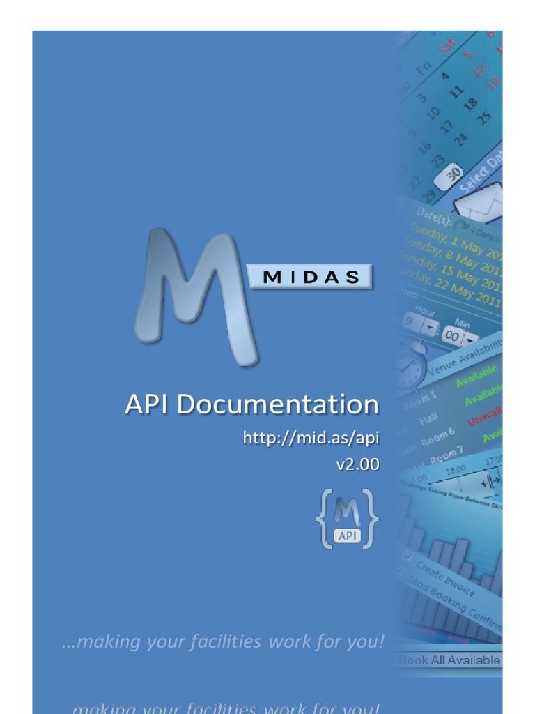 MIDAS API Documentation Overview | PDF | Application Programming ...