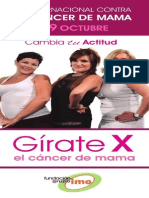 FLYER INFORMATIVO CAMPAÑA GIRATE X EL CÁNCER DE  MAMA