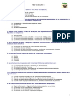 Auxiliar Administrativo Junta Andalucia - Test Examen 4 PDF