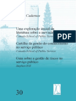 Caderno 30 - Guia Sobre A Gestão de Riscos No Serviço Público PDF