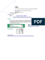 3.03.1 Simple Six Sigma Calculator