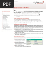 Salesforce To Salesforce Datasheet