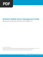Download AirWatch MDM Guide v7 by Gokulan Subramani SN242527910 doc pdf