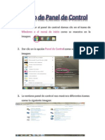 Manejo de Panel de Control Alejandro PDF