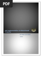 BusinessCase On SAP Implementation at Global Retail Company