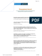 (Psicologia - Psiquiatria) Acertijos de Pensamiento Lateral PDF