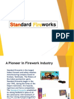 Standard Fireworks - A Pioneer in Firework Industry