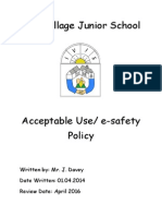 Acceptable Use Esafety Policy 2014 1