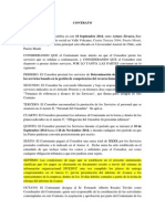 Borrador de Contrato de Servicios de Consultoría