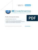 Planilha Financeira - Otimização de Carteiras