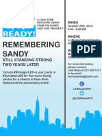 LES Ready! Remembering Sandy