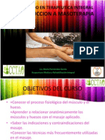 Diplomado en Terapeutica Introduccion A Masoterapia PDF