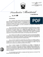 RM 398-2008-PCM Uniformizacion de Los Portales de Transparencia en Entidades Publicas PDF