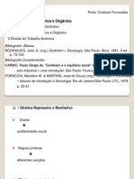 Solidariedades mecânica e orgânica e Div do trab anômica - Dukheim - Socio I UFU (2).pdf