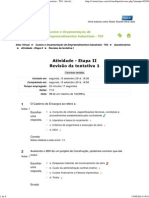 Orçamento industrial: revisão de questões