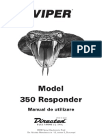 Viper 350 Responder Utilizare