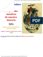 Las Grandes Mentiras de Nuestra Historia PDF