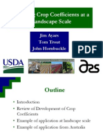 Applying Crop Coefficients at A Landscape Scale PDF