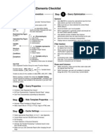 SAP BW - Query Elements Check List