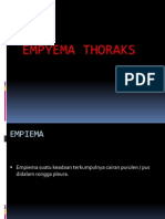 Empyema Thorax