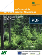 Waldbau in Österreich Auf Ökologischer Grundlage