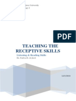 Receptive Skills