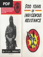 500 Years of Indigenous Resistance (Print PDF