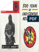 500 Years of Indigenous Resistance (Print PDF