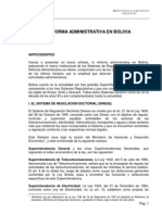 Reforma Administrativa Bolivia PDF