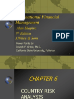Multinational Financial Management: Alan Shapiro 7 Edition J.Wiley & Sons