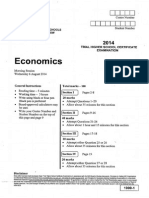 2014 Economics Catholic Trial