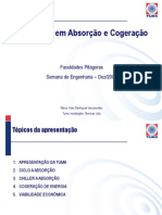 Tecnologia em absorcao e cogeracao.ppt